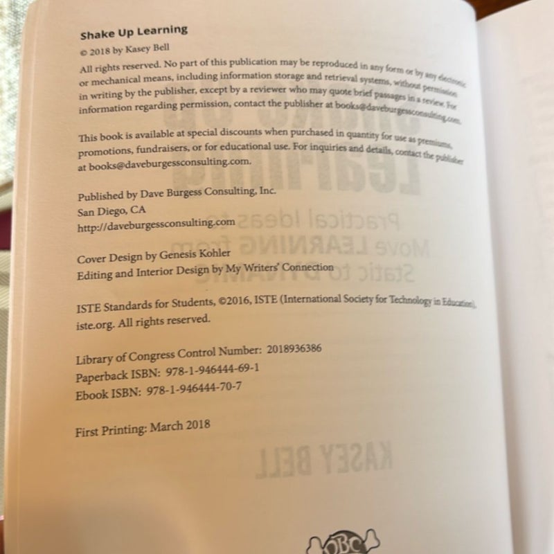 Shake up Learning