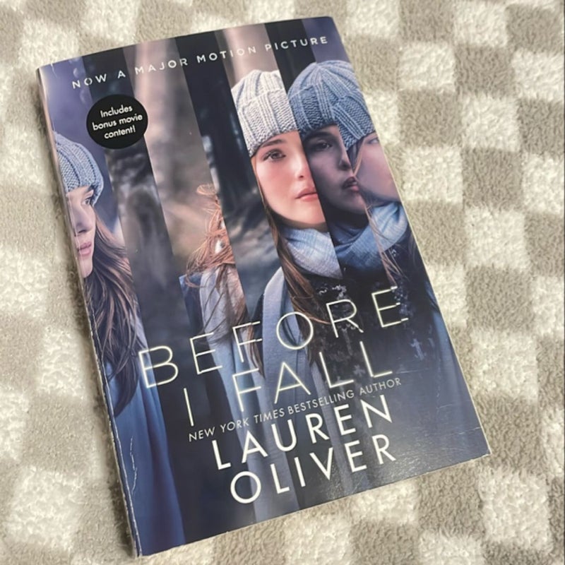 Before I Fall Movie Tie-In Edition