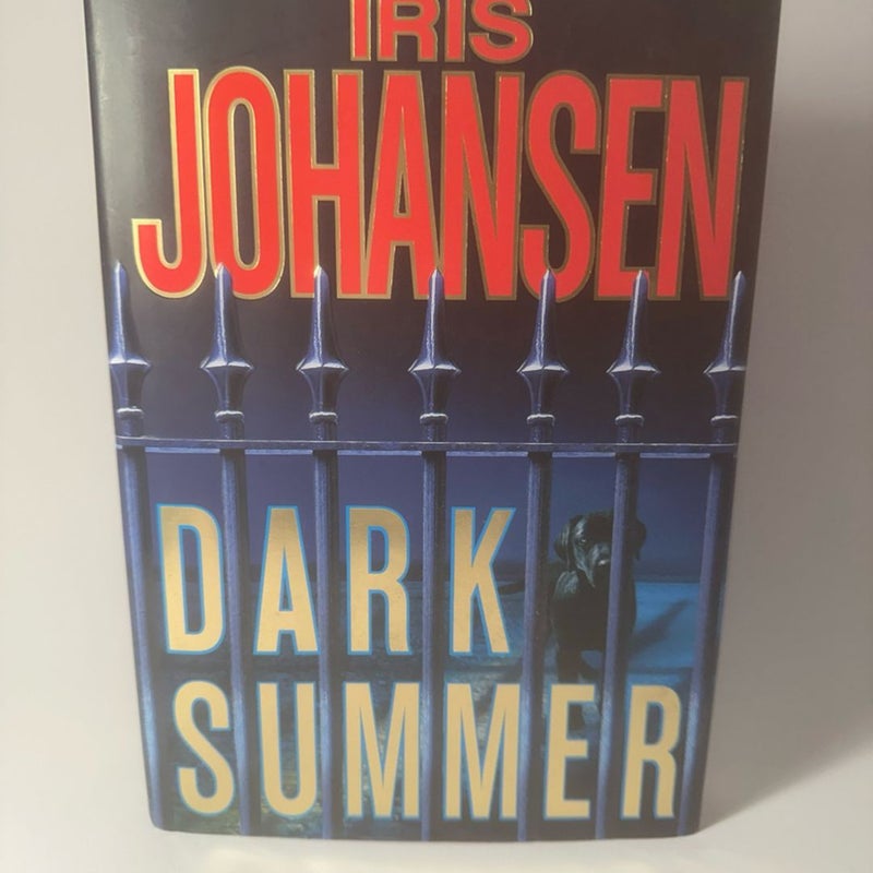 Dark Summer by Iris Johansen 2008 Hardcover 1st Edition Like new Pre-Owned