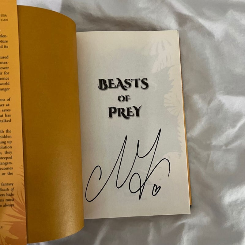Beasts of Prey *SIGNED*