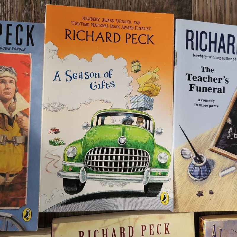  8 Richard peck books 