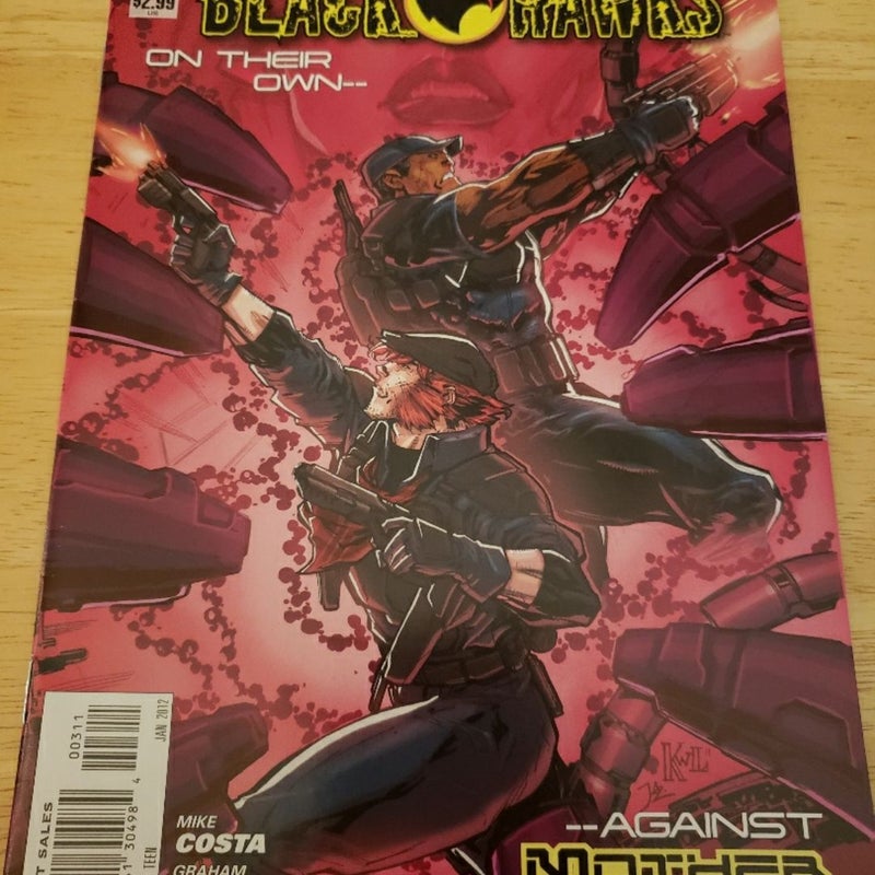 DC Comics Blackhawks #3 New52 (Jan 2012)