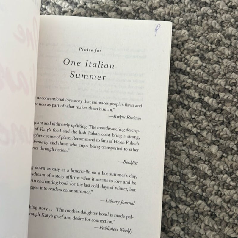 One Italian Summer