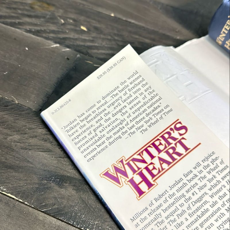 Winter's Heart (1st edition 1st printing)