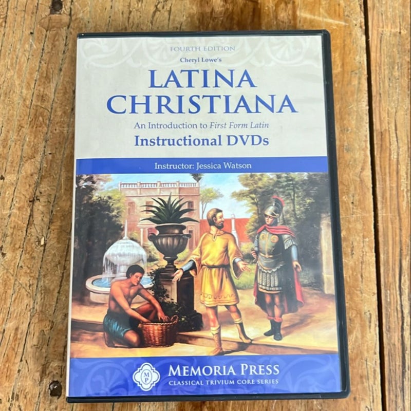 LATINA CHRISTIANA Introduction to First Form Latin Teacher Manual & Instructional DVDs