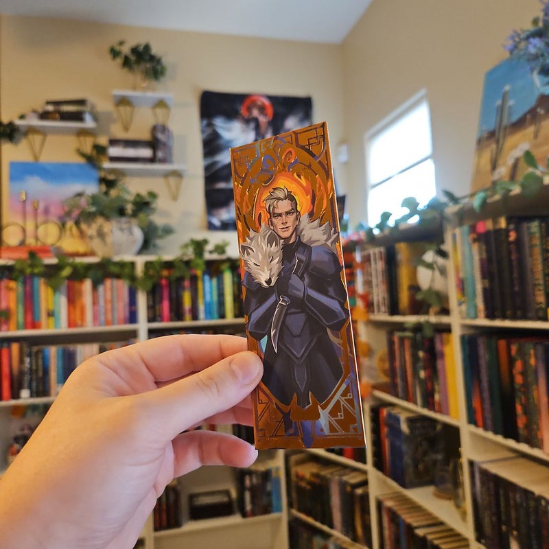 Red Rising Foiled Bookmarks by Fairyloot