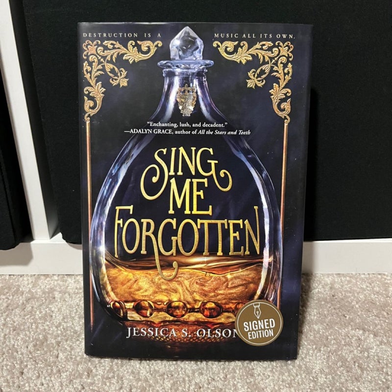 Sing Me Forgotten SIGNED EDITION