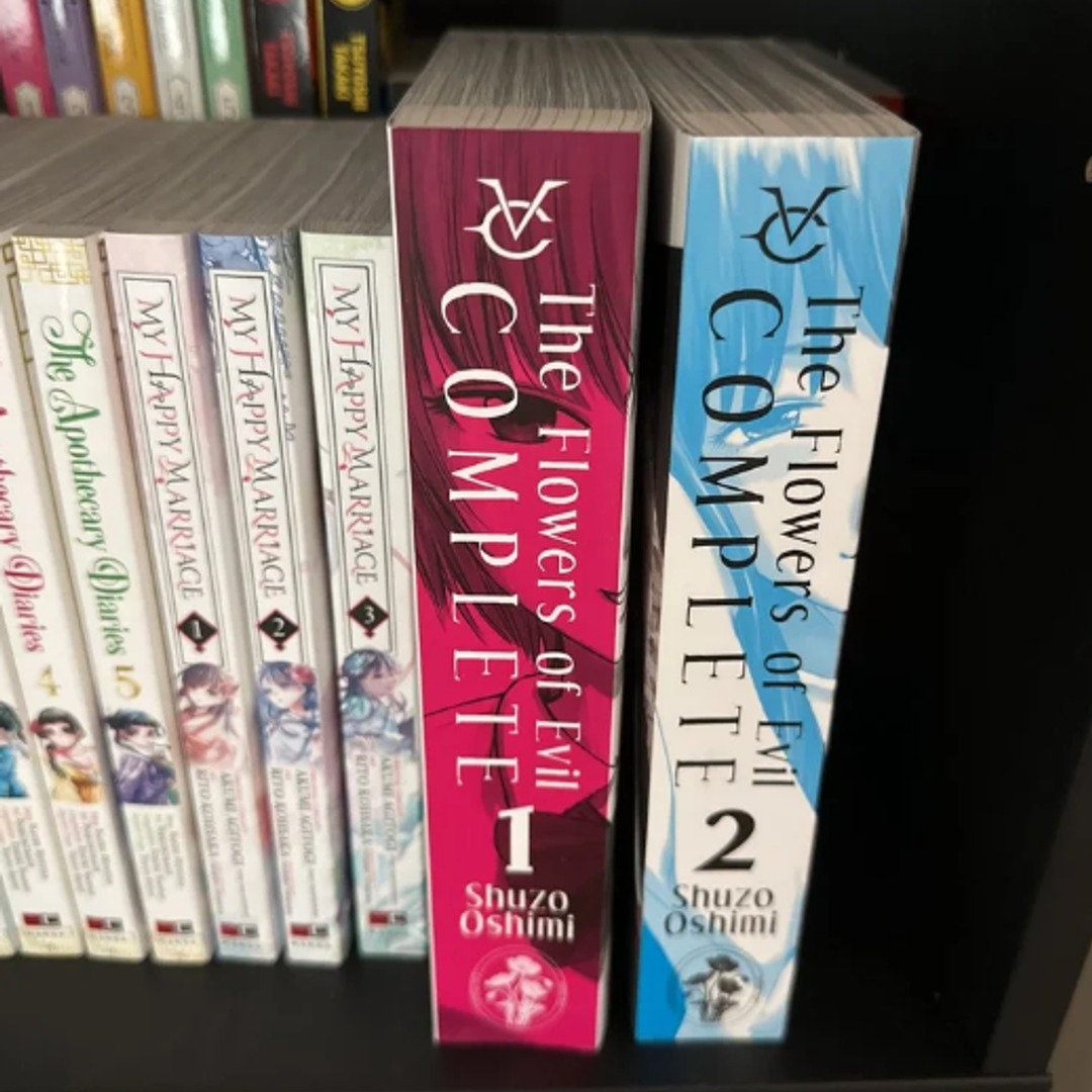 The Flowers Of Evil fashion & Happiness Complete Manga Sets