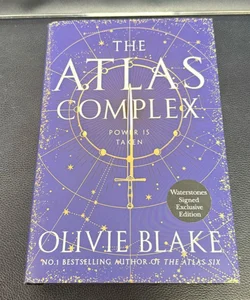 The Atlas Complex Waterstones Edition Signed 