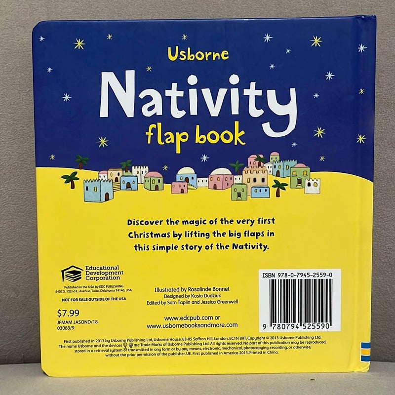 Usborne Nativity flap book 