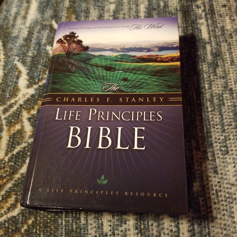 Charles Stanley Life Principles Bible