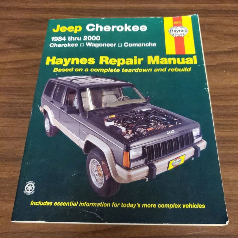 Jeep Cherokee 1984 thru 2000 Haynes Repair Manual 