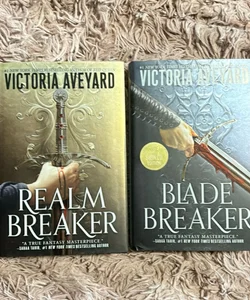 Realm Breaker (First Edition) and Blade Breaker (SIGNED First Edition)
