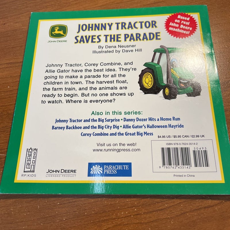 Johnny Tractor Saves the Parade, Little Tractor, and Tractor