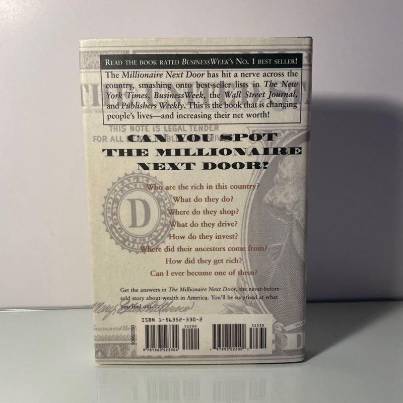 The Millionaire Next Door: The Surprising Secrets of America's Wealthy