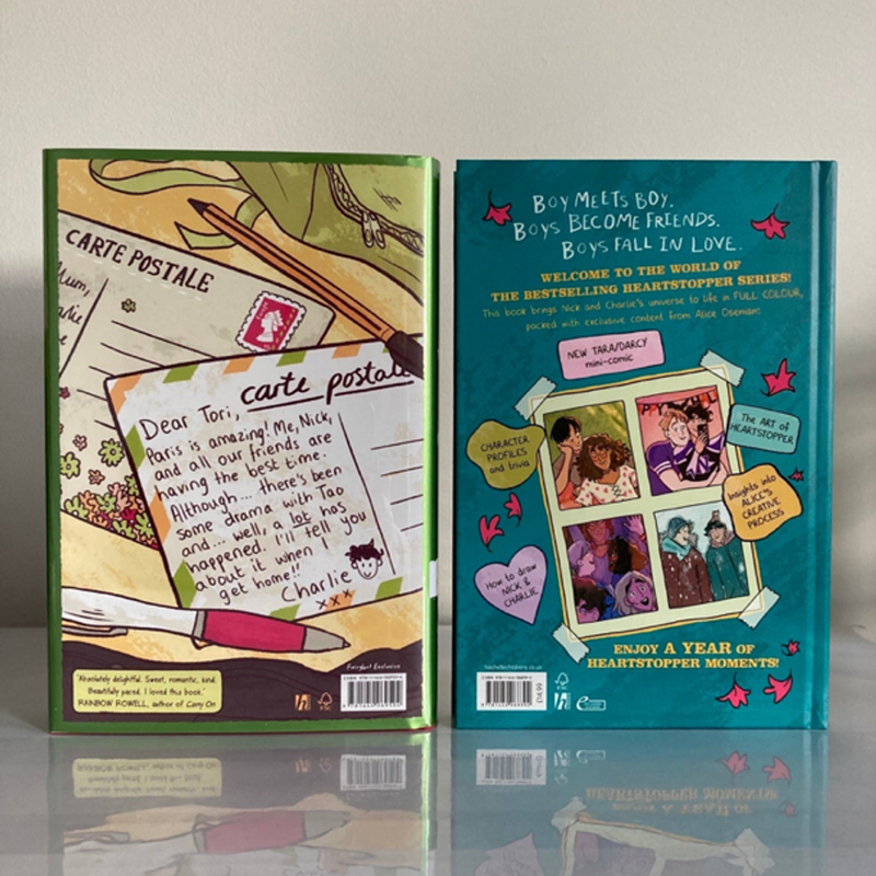 Fairyloot Heartstopper 3 & The Heartstopper Yearbook SIGNED UK First Edition