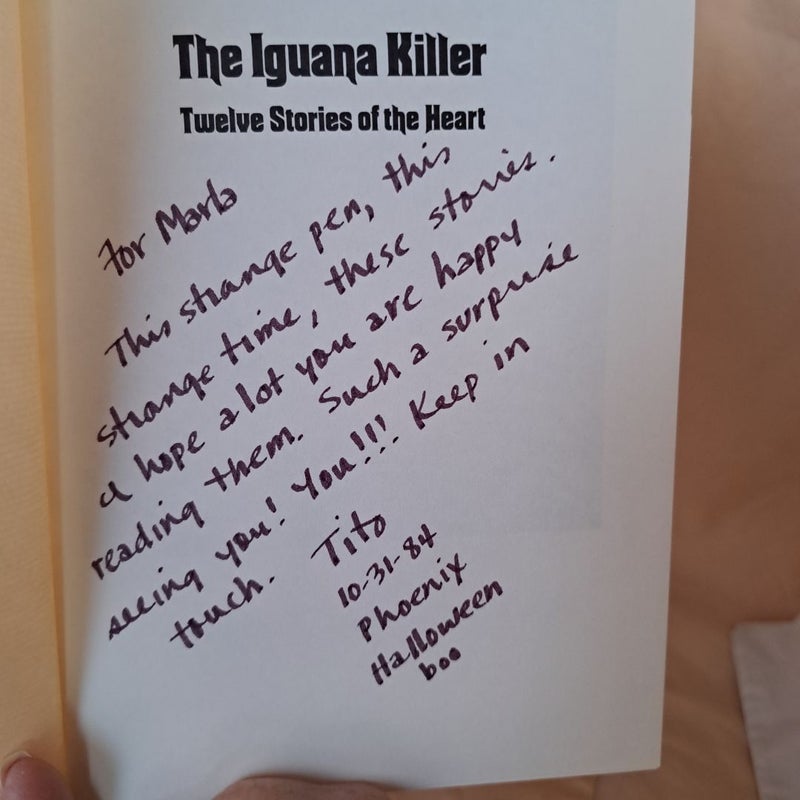 The Iguana Killer SIGNED