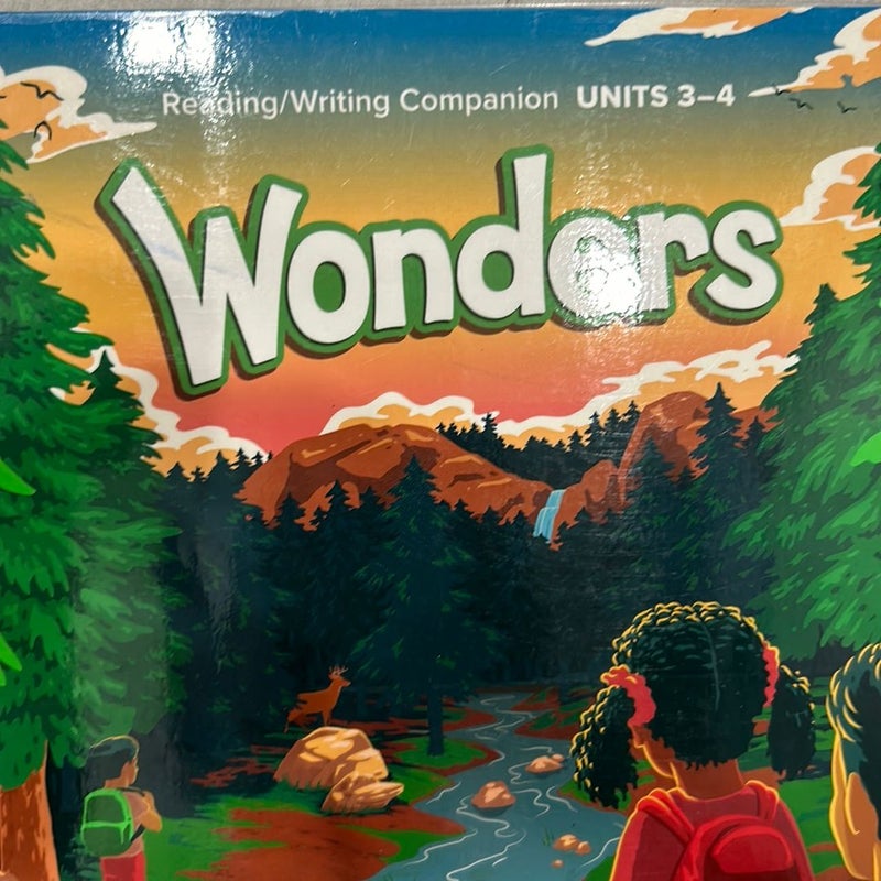 Wonders Grade 4 National Reading Writing Companion Units 3-4