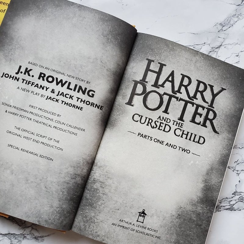 Harry Potter and the Cursed Child Parts One and Two (Special Rehearsal Edition Script)