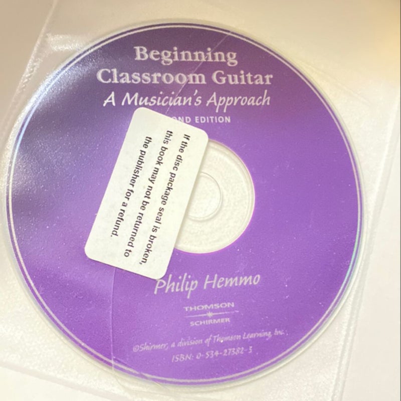 Beginning Classroom Guitar with CD