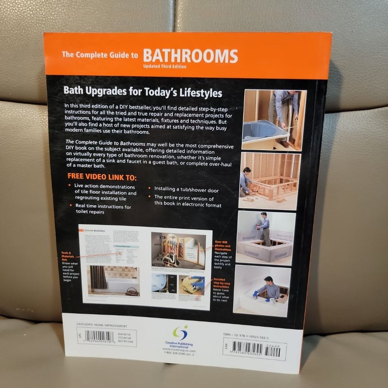 Black and Decker the Complete Guide to Bathrooms, Third Edition