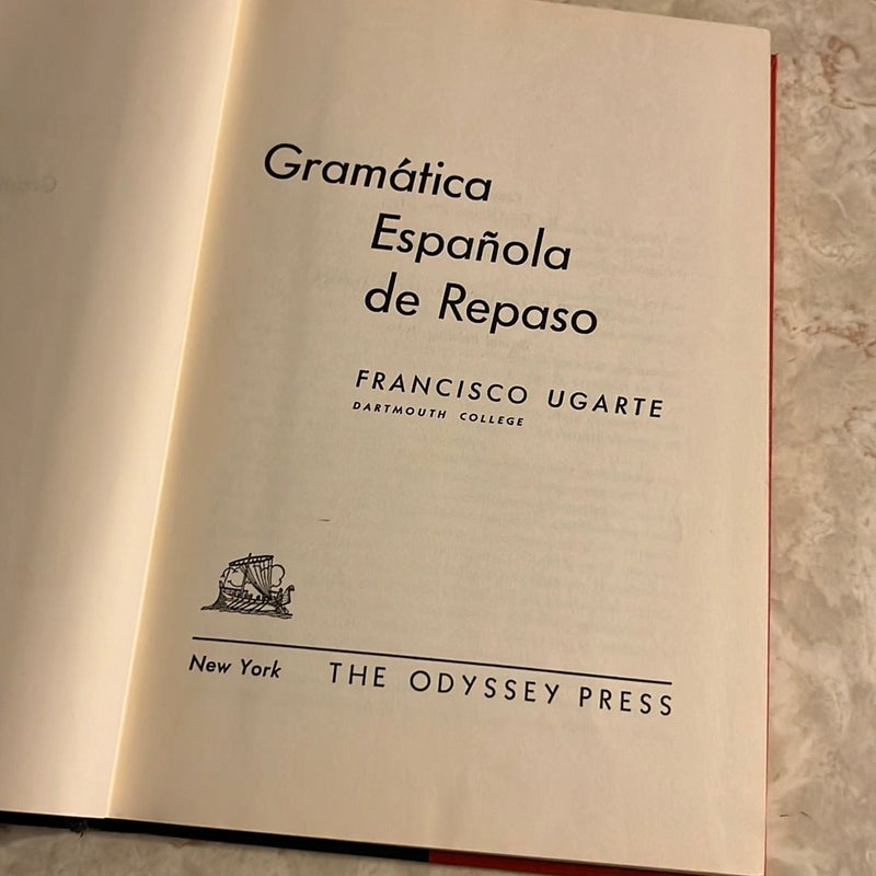 Gramatica Espanola de Repaso (Spanish language textbook)