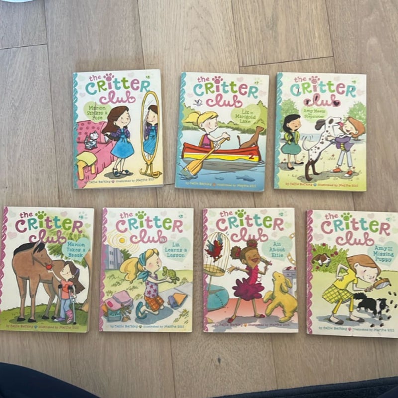 The Critter Club- 7 book bundle