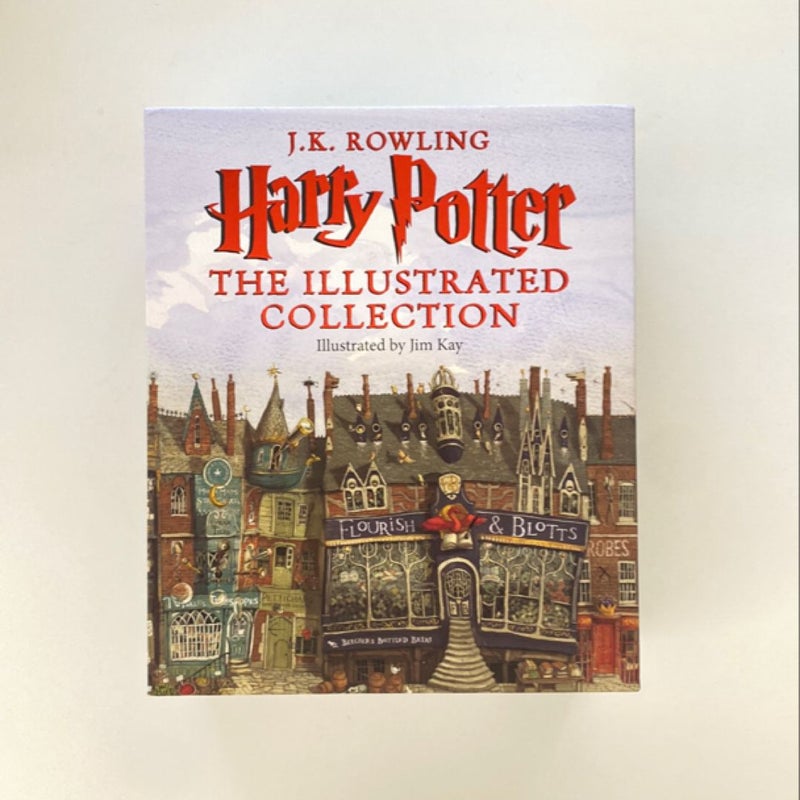 Harry Potter: the Illustrated Collection (Books 1-3 Boxed Set)