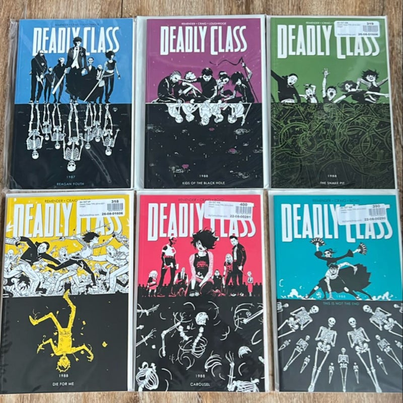 Deadly Class volumes 1-6