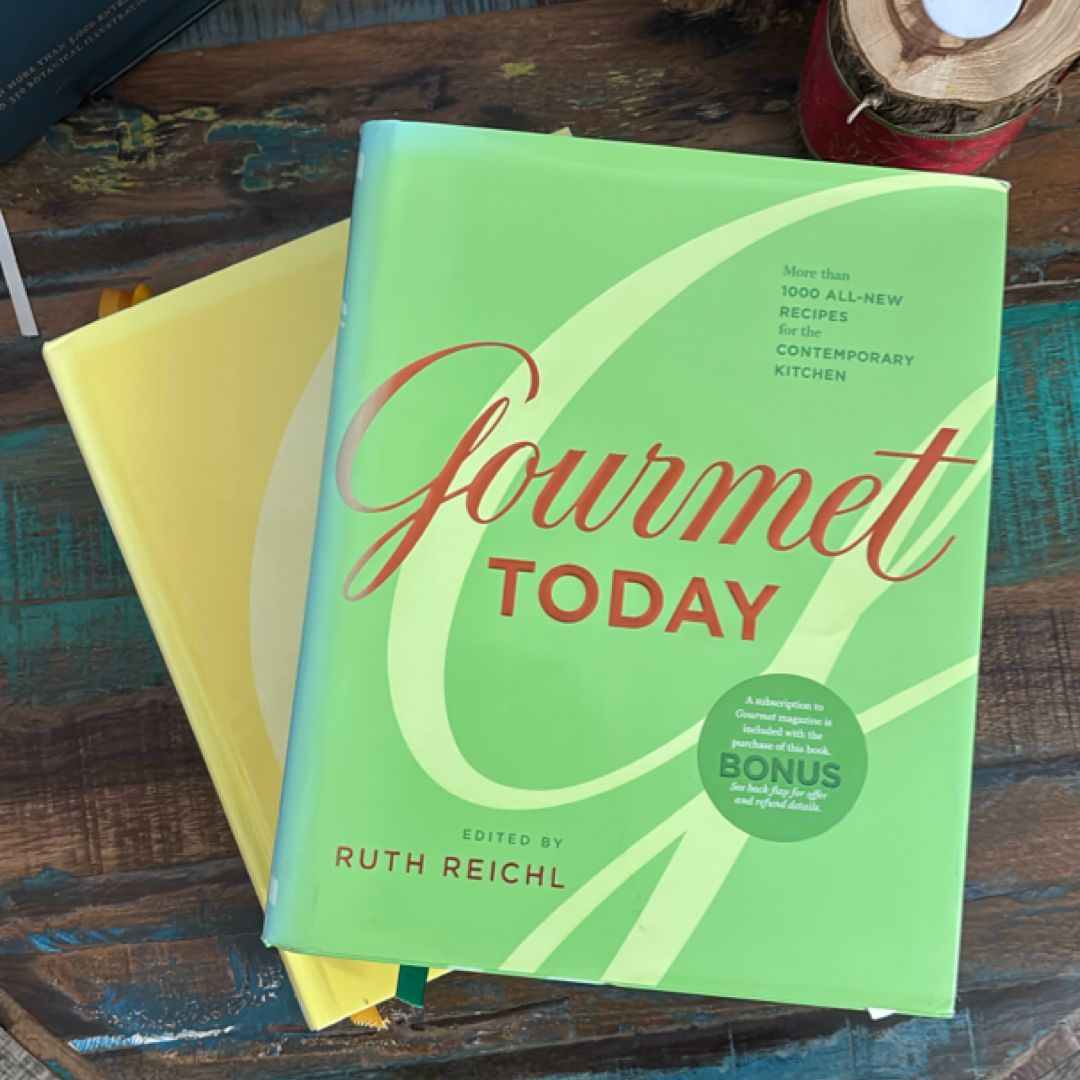 2 BOOKS: Gourmet Today; Gourmet Cookbook