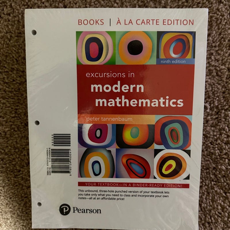 Excursions in Modern Mathematics, Books a la Carte Edition