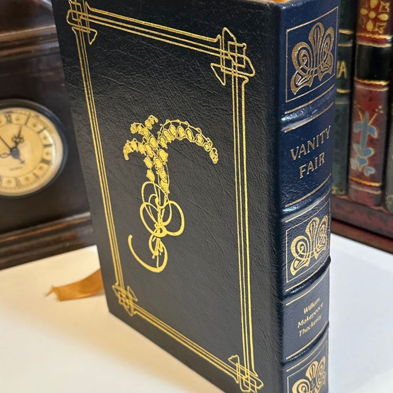 The Easton Press Leather Classics “ VANITY FAIR” By Willian Makepeace Thackeray Collector’s Edition. 100 Greatest Books Ever Written in Good condition.