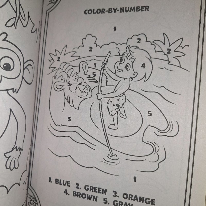 Fairy Tales 3 in 1 Coloring Book 