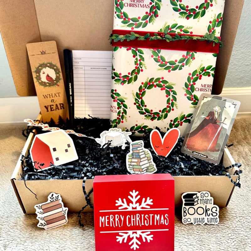 Christmas *themed* Blind Date with a Book Box