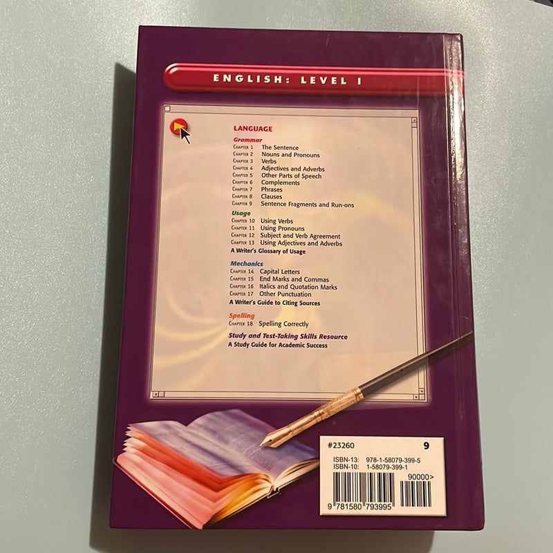 English Language Handbook Level 1