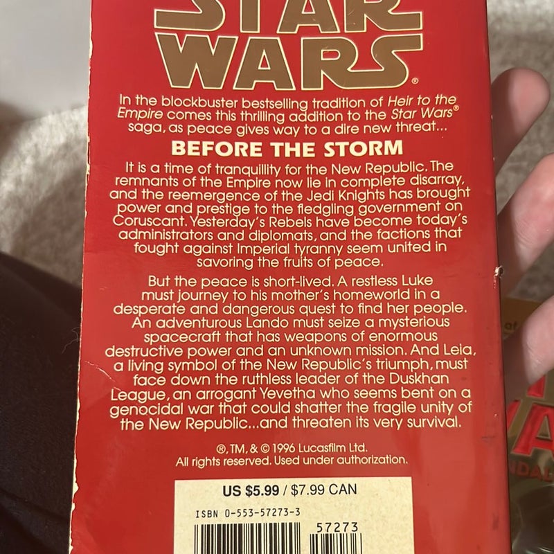 Star Wars before the storm