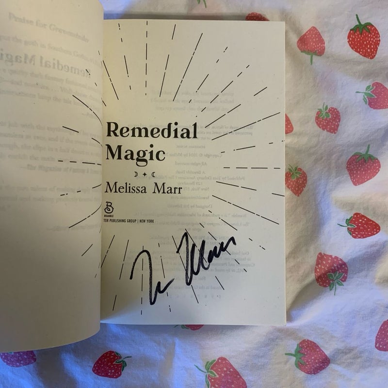 *SIGNED ARC* Remedial Magic