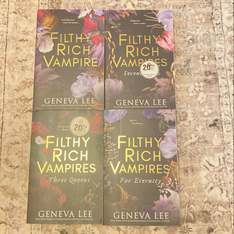 Filthy Rich Vampire/Second Rite/Three Queens/For Eternity BUNDLE