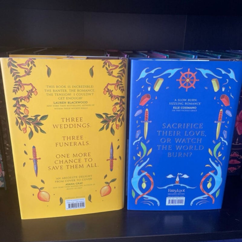This Vicious Grace duology Fairyloot edition 