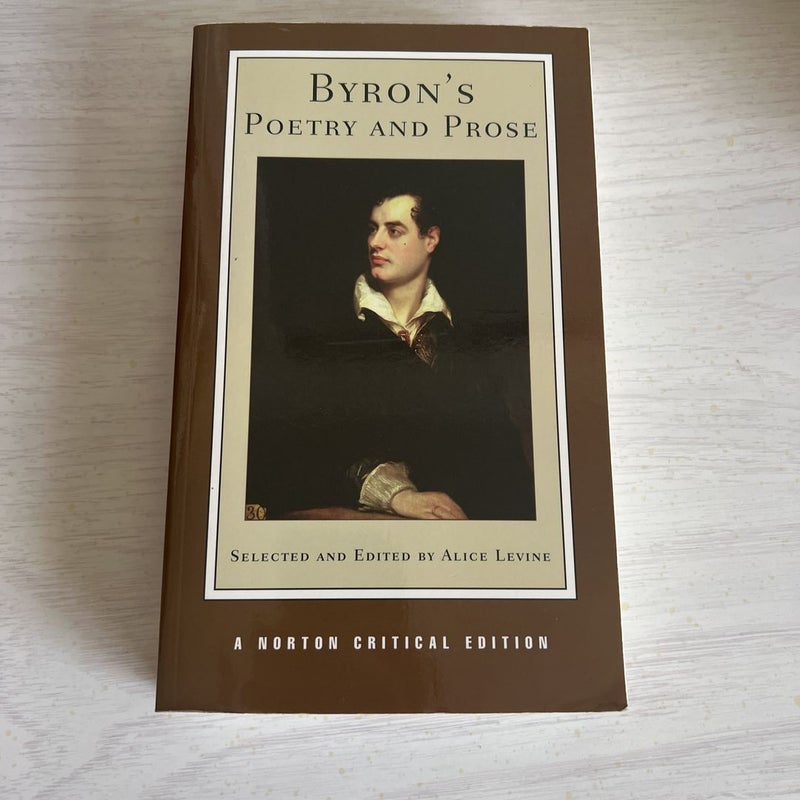 Byron's Poetry and Prose