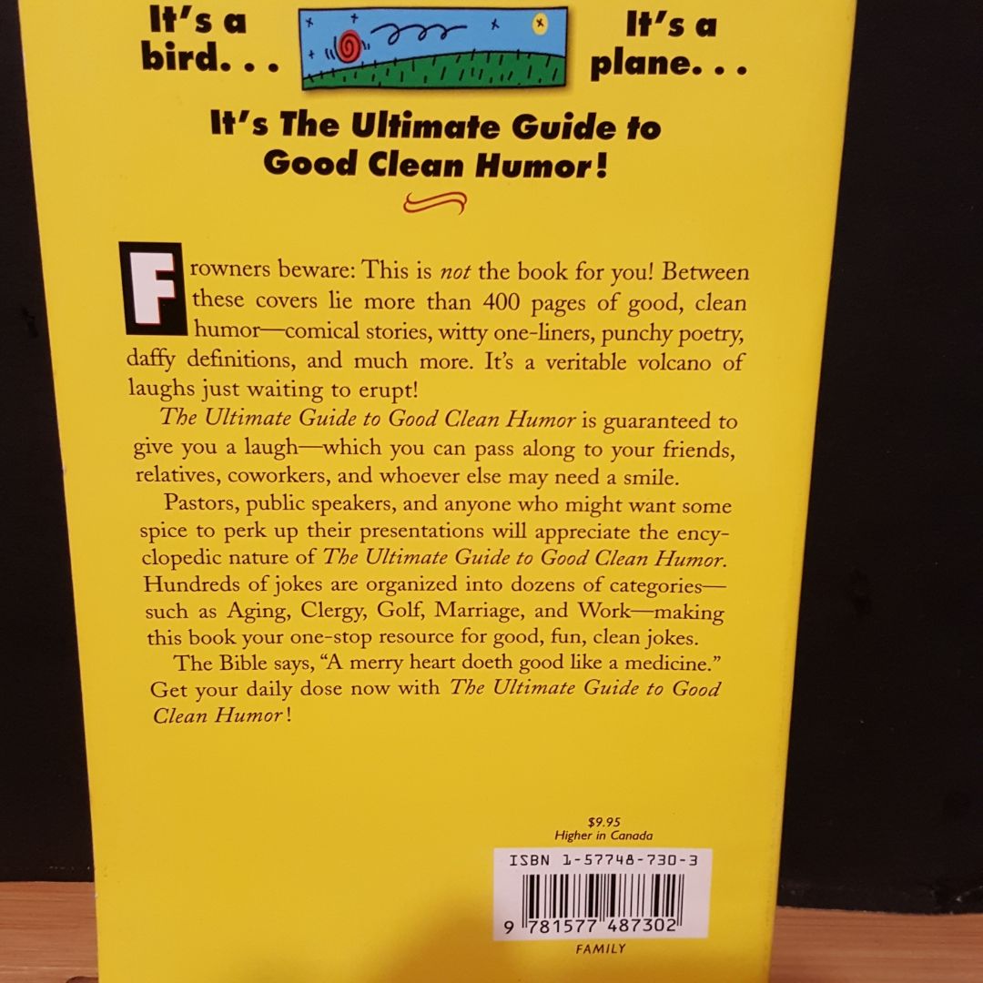 The Ultimate Guide to Good Clean Humor by Bernard Brunsting