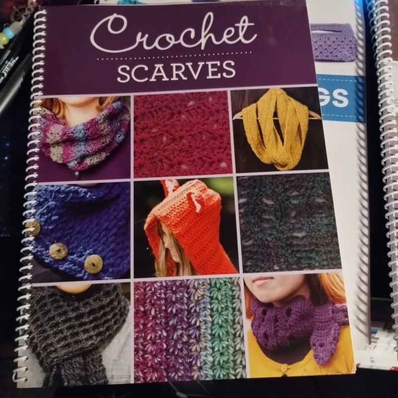 Crochet books lot