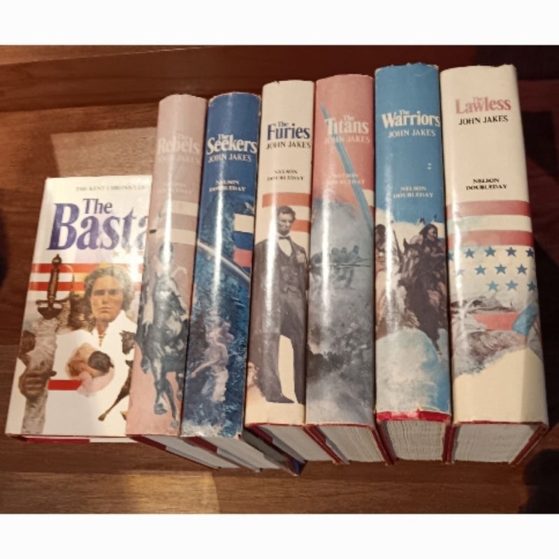 John Jakes Complete Set of 7 