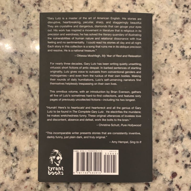 The Complete Gary Lutz