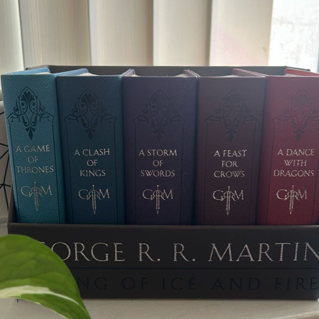 Game of Thrones box set by George R. R. Martin, Hardcover | Pangobooks
