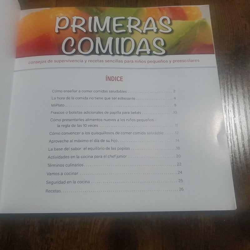 Primeras Comidas