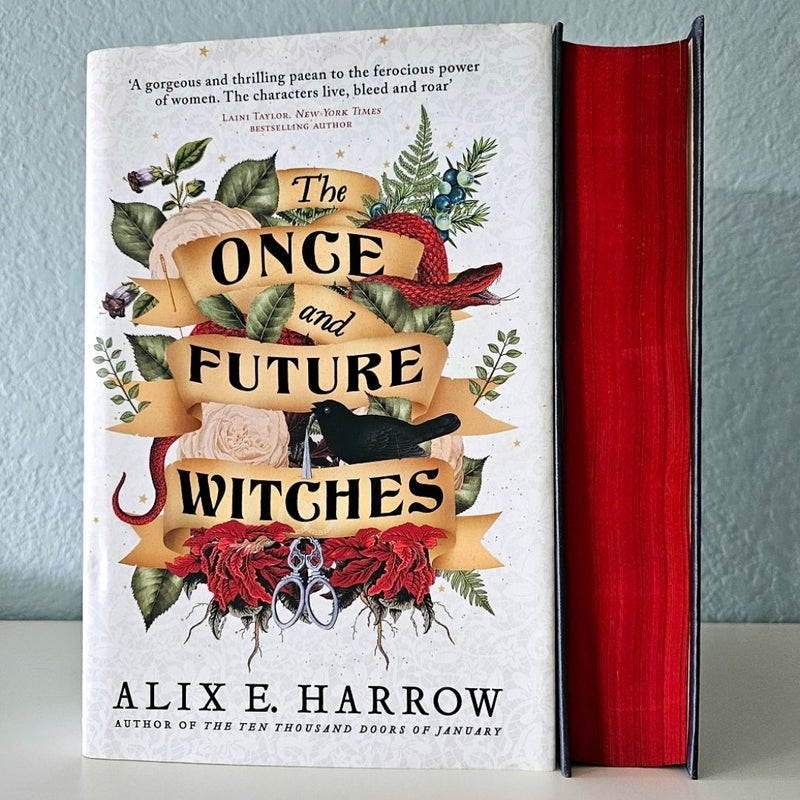 The Once and Future Witches SIGNED by Alix E. Harrow 1st Edition 1st print Illumicrate Special Edition