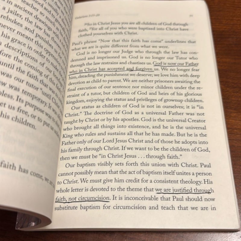 Reading Galatians with John Stott