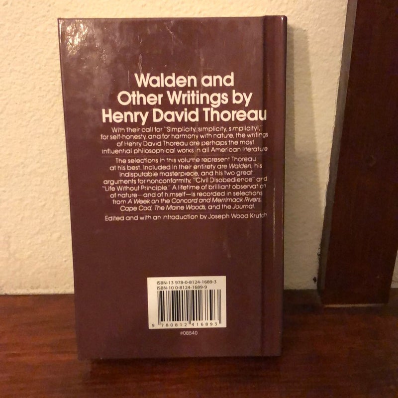 Walden and Other Writings