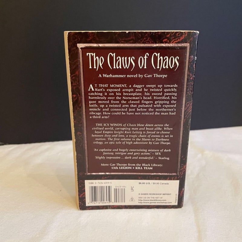 The Claws Of Chaos : A Warhammer Novel